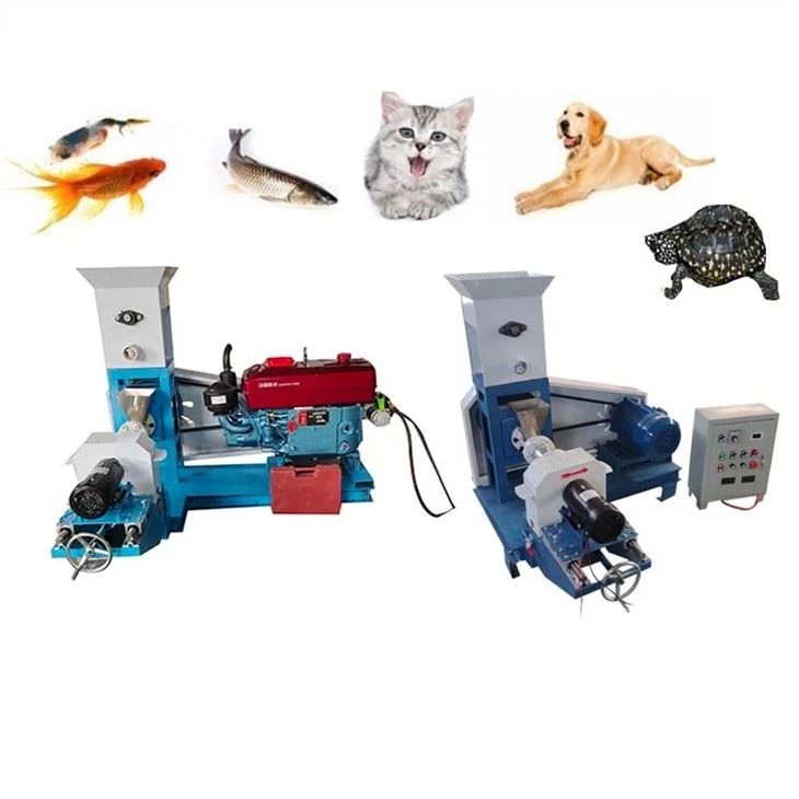 Diesel Floating Fish Feed Extruder